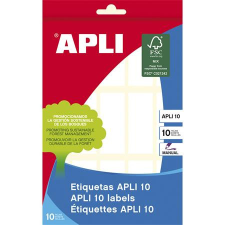 APLI Etikett, 20x50 mm, kézzel írható, kerekített sarkú, APLI, 150 etikett/csomag etikett