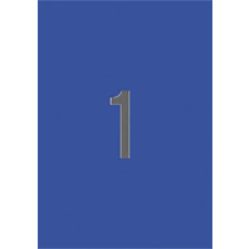 APLI Etikett, 210x297 mm, színes, apli, kék, 20 etikett/csomag 01600 etikett