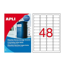 APLI Etikett 45,7x21,2mm 4p. vízálló 960db/dob 20ív Apli etikett