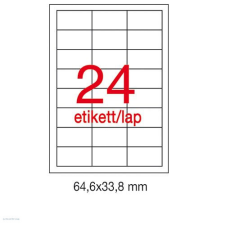 APLI Etikett A1263 33,8x64,6mm 100ív LCA3131 Apli etikett