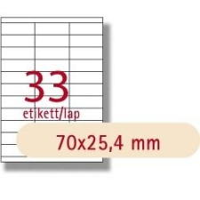 APLI Etikett A1270 25,4x70mm 100ív LCA3132 Apli etikett