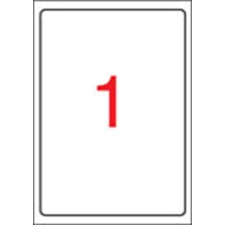 APLI Etikett, tintasugaras nyomtatóhoz, 199,6 x 289,1 mm, fényes, fotóminőségű, APLI, 10 etikett/csomag etikett