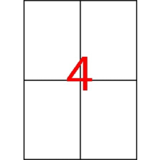 APLI Etikett, univerzális, 105x148 mm, apli, 40 etikett/csomag 12919 etikett