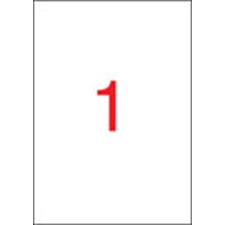 APLI Etikett, univerzális, 210x297 mm, APLI, 500 etikett/csomag etikett