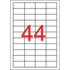 APLI Etikett, univerzális, 48,5x25,4 mm, apli, 4400 etikett/csomag 1285/3129 etikett
