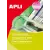  APLI Fólia, írásvetítőhöz, A4, tintasugaras nyomtatóba, APLI