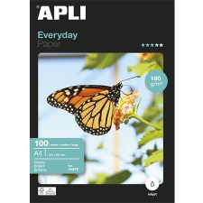 APLI Fotópapír, tintasugaras, a4, 180 g, fényes, apli "everyday" 11475 fotópapír
