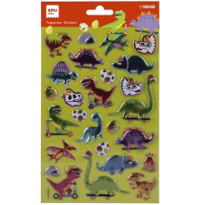 APLI Matrica, fémes hatású, APLI Kids "Stickers", dínó matrica