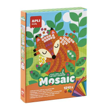  APLI Mozaikos képkészítő készlet, APLI Kids &quot;Animals Mosaic&quot;, erdei állatok kreatív papír