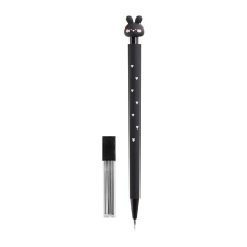 APLI Nyomósirón, grafitbéllel, 0,5 mm, 2B, APLI Back2Fun , nyuszi nyomósirón, rotring