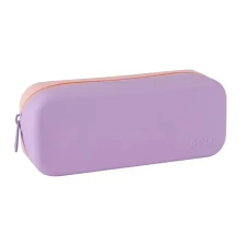  APLI Pastel Tolltartó cipzáras szilikon kétszínű vegyes színek LCA20647 tolltartó
