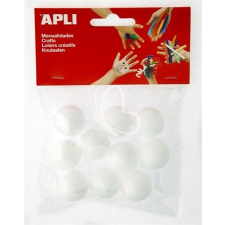 APLI Styropor gömb, 25 mm, APLI "Creative" dekorációs kellék