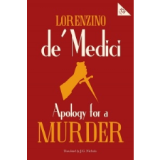  Apology for a Murder – Lorenzino De Medici idegen nyelvű könyv