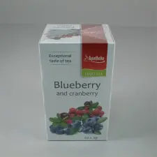  Apotheke áfonya-tőzegáfonya tea 20x2g 40 g gyógytea