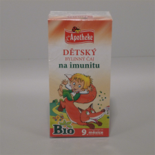 Apotheke Apotheke bio gyermek immucare herbal tea 20x1,5g 30 g gyógytea