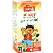 Apotheke BIO gyümölcstea gyermekeknek 20db tea