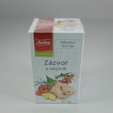 Apotheke gyömbér és homoktövis tea 20x2g 40 g tea