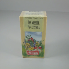 Apotheke tea visszér panaszokra 20x1,5g 30 g gyógytea