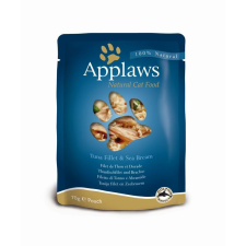 Applaws Cat Alutasak Tonhal+Tengeri Hal 70g macskaeledel