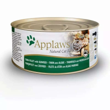 Applaws Cat Konzerv Tonhal+Tengeri Algával 70g macskaeledel