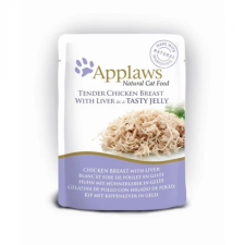 Applaws Cat Tasakos Csirkehús Májjal Zselében, 70g macskaeledel