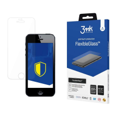 Apple 3mk FlexibleGlass edzett üveg iPhone 5 / iPhone 5S / iPhone SE tok és táska