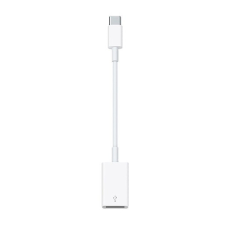 Apple adapter kábel (USB - Type-C, 12cm) FEHÉR (MJ1M2ZM/A) kábel és adapter