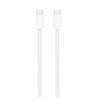 Apple adatkábel (Type-C - Type-C, 240W, PD gyorstöltő, 200cm, szőtt borítás) FEHÉR