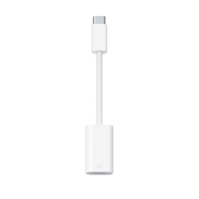 Apple adatkábel (USB - lightning, 100cm, MXLY2ZM/A utód) FEHÉR kábel és adapter