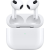 Apple airpods3 with magsafe charging case headset white mme73