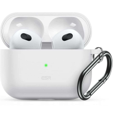 Apple Airpods 3 tartó: ESR Bounce AirPods 3 tartó - fehér szilikon fülhallgató, fejhallgató tok