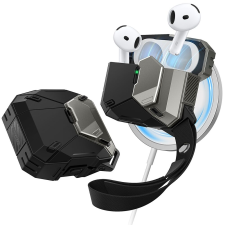 Apple AirPods 4 tok – I-Blason Matrix – fekete fülhallgató, fejhallgató tok