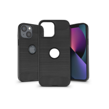 Apple Apple iPhone 13 Mini szilikon hátlap - Carbon Logo - fekete tok és táska