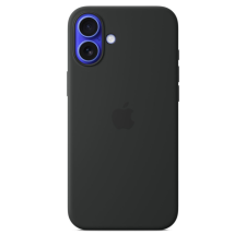 Apple Apple iPhone 16 Plus Silicone Case with MagSafe Black tok és táska