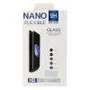 Apple Apple iPhone X / XS / 11 Pro, Kijelzővédő fólia, ütésálló fólia, Tempered Glass (edzett üveg), Nano Flexi Glass, Clear