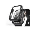 Apple Apple Watch 7/Series 8 (45 mm) védőtok beépített edzett üveggel - DEFENSE 360 - fekete (ECO csomagolás)