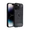 Apple Forcell Carbon hátlap tok, Apple iPhone 15 Pro Max , fekete