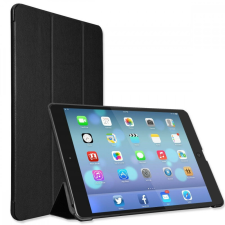 Apple iPad 10.2 (2019 / 2020 / 2021), mappa tok, Smart Case, fekete tablet tok