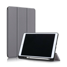 Apple iPad 10.2 (2019 / 2020 / 2021), mappa tok, Smart Case, szürke tablet tok