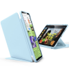  Apple iPad Air 13 (2024 / 2025), mappa tok, kitámasztóval, érintőceruza tartóval, ESR Flip Hybrid Case, világoskék