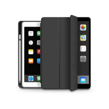  Apple iPad Air 4 (2020)/iPad Air 5 (2022) 10.9 tablet tok (Smart Case) on/off   funkcióval, Apple Pencil tartóval - black (ECO csomagolás) tablet tok