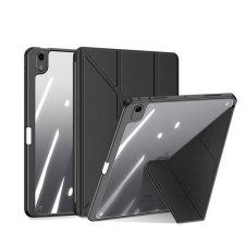Apple iPAD Tablettok iPad Air 5 (2022, 10,9 coll) - DUX DUCIS Magi fekete ütésálló tok, ceruzatartóval tablet tok