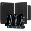 Apple iPAD Tablettok iPad Pro 13 2024 (7. Gen, 13 coll) - TECH-PROTECT MAGNETIC fekete smart case ceruza tartóval, mágneses rögzítéssel