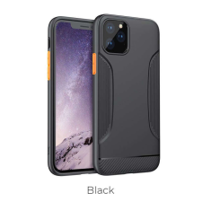  Apple iPhone 11 Pro Max HOCO Warrior TPU - Fekete tok és táska