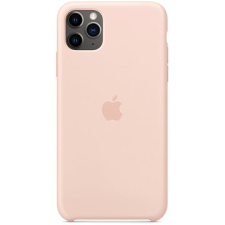 Apple iPhone 11 Pro Max szilikon borító homokos rózsaszín tok és táska