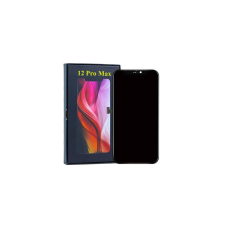 Apple iPhone 12/12 Pro, LCD kijelző érintőplexivel (GX OLED), fekete mobiltelefon, tablet alkatrész