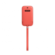 Apple iPhone 12 mini MagSafe-rögzítésű bebújtatós bőr tok, pink citrus tok és táska