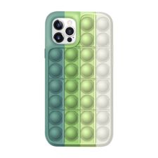 Apple iPhone 12 Pro Max, Szilikon tok, Pop It, 2 tok és táska