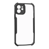  Apple iPhone 12 Pro, Szilikon tok, közepesen ütésálló, légpárnás sarok, akril hátlap, Anti-Drop Case