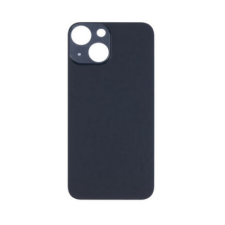 Apple iPhone 13 Mini, Akkufedél, (ragasztóval, nagy lyukú, EU verzió), fekete mobiltelefon, tablet alkatrész